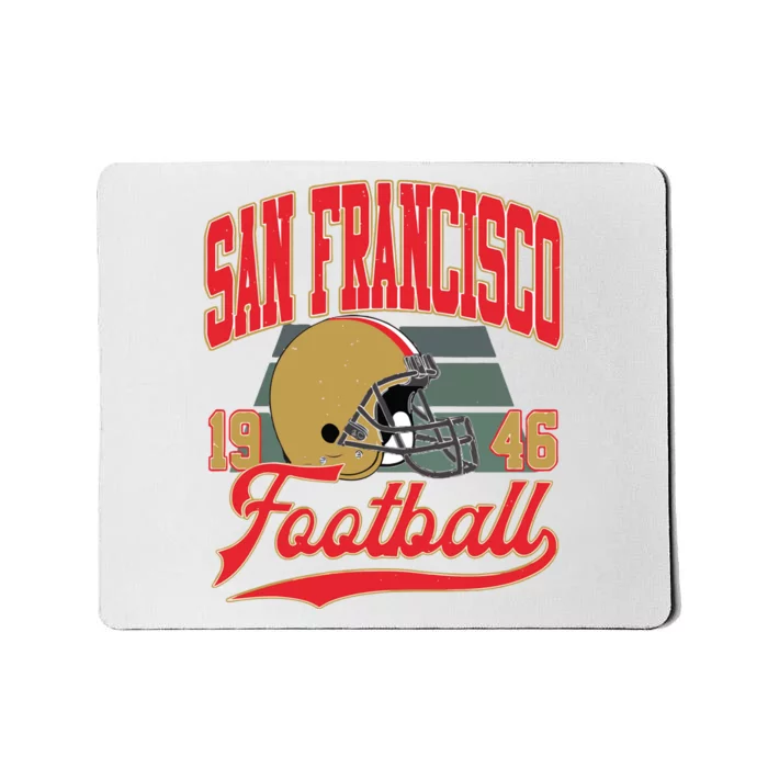 Vintage Style San Francisco Football Mousepad