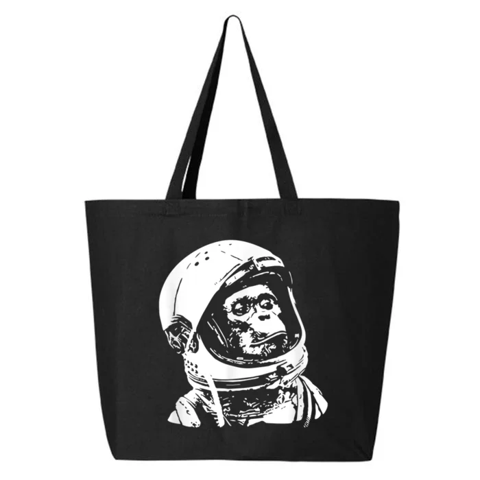 Vintage Space Travel Astronaut Monkey 25L Jumbo Tote