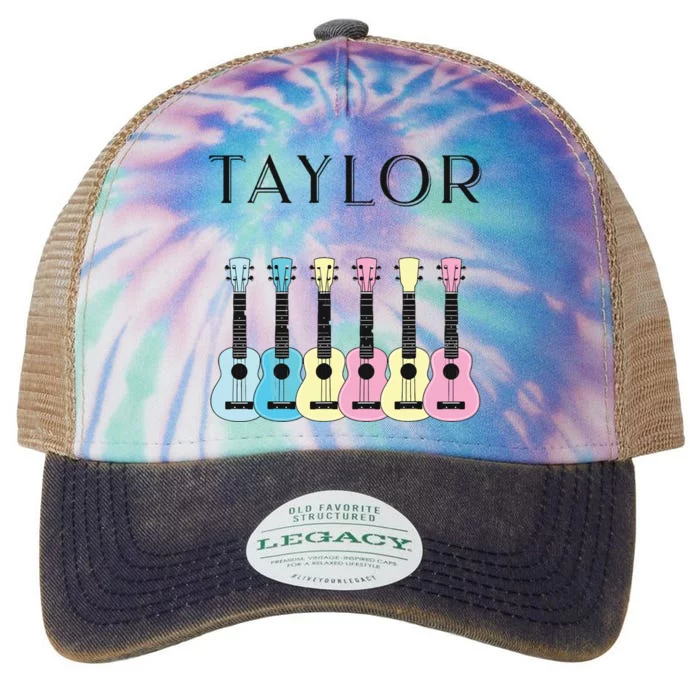 Vintage Style Taylor Guitar Legacy Tie Dye Trucker Hat