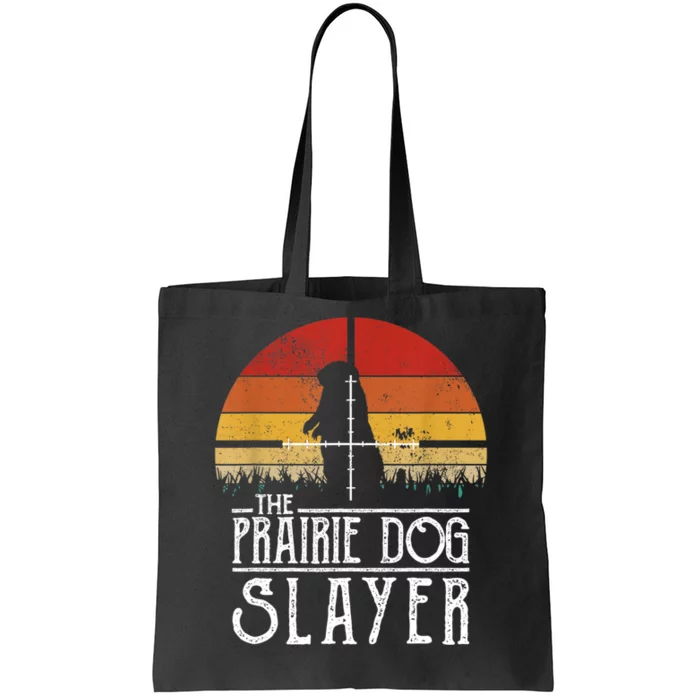 Vintage Sunset The Prairie Dog Slayer Tote Bag