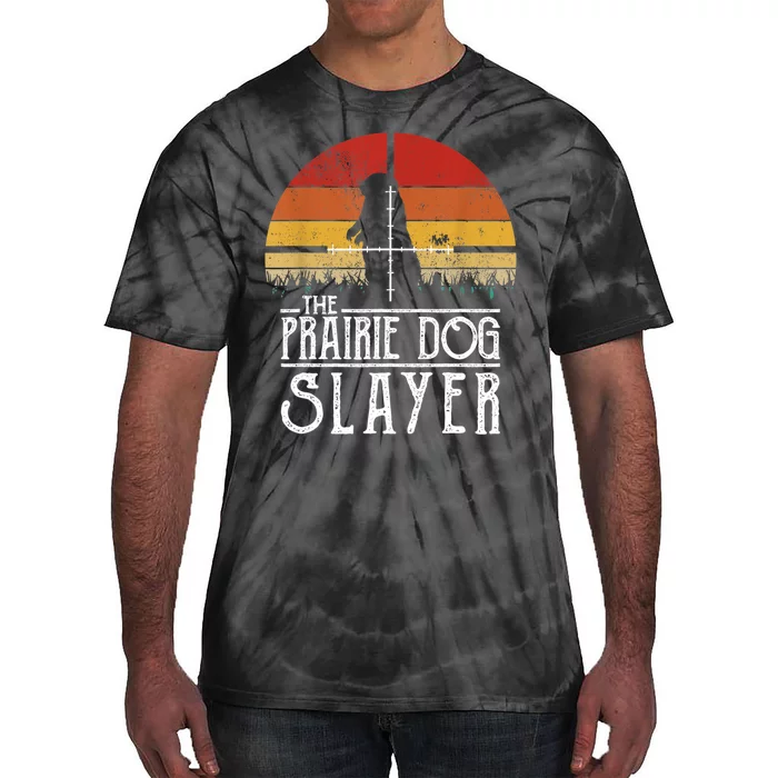 Vintage Sunset The Prairie Dog Slayer Tie-Dye T-Shirt