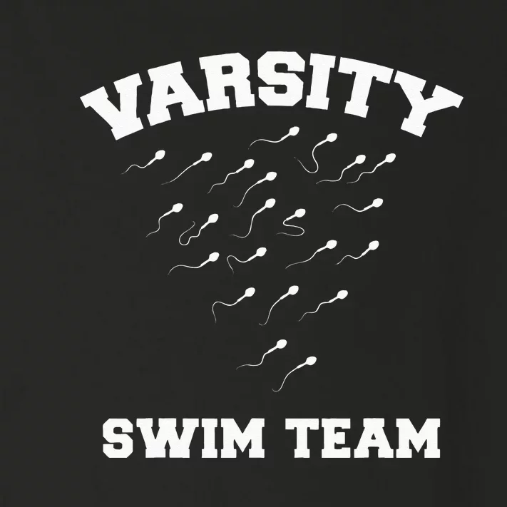 Varsity Swim Team Swimming Sperm Toddler Long Sleeve Shirt