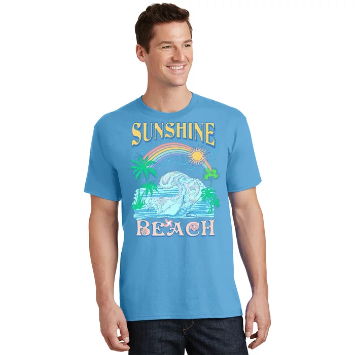 Vintage Summer Time Sunshine Beach T-Shirt