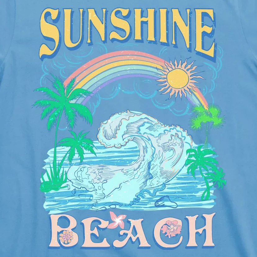 Vintage Summer Time Sunshine Beach T-Shirt