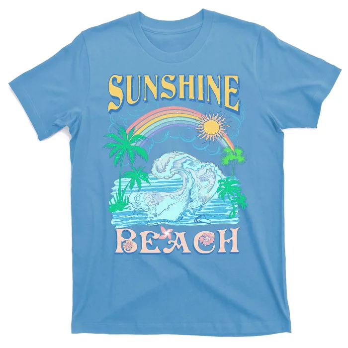 Vintage Summer Time Sunshine Beach T-Shirt