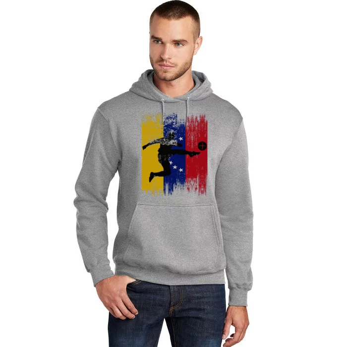 Venezuela Soccer Venezuelan Football Venezolano Futbol Tall Hoodie