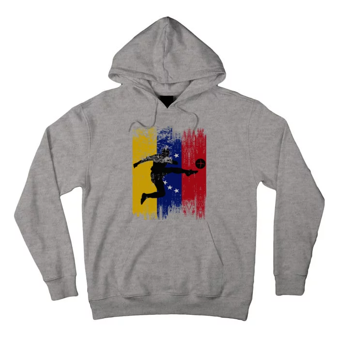 Venezuela Soccer Venezuelan Football Venezolano Futbol Tall Hoodie