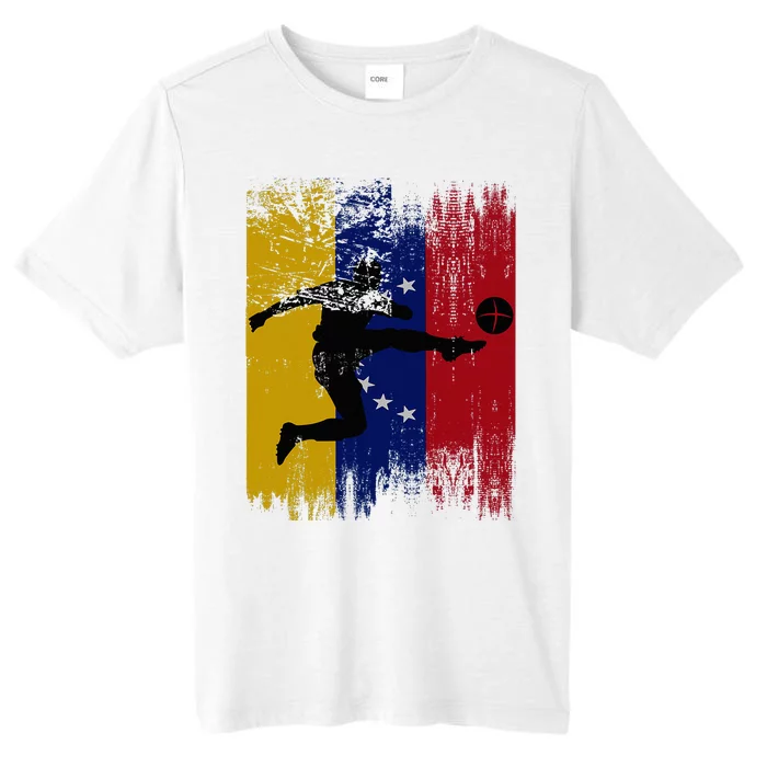 Venezuela Soccer Venezuelan Football Venezolano Futbol ChromaSoft Performance T-Shirt