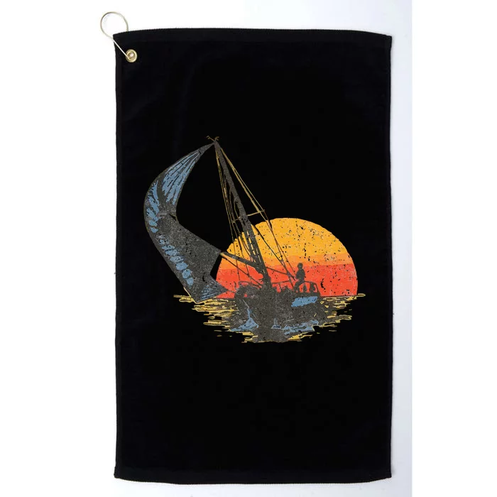 Vintage Sailing Platinum Collection Golf Towel