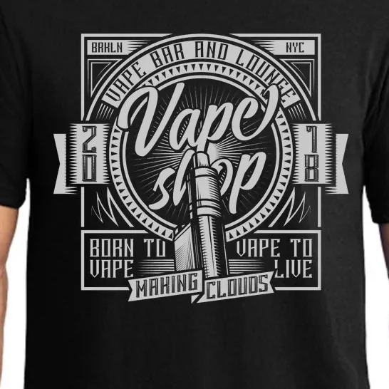 Vape Shop Pajama Set