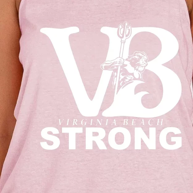 Vb Strong Virginia Beach Strong Women's Knotted Racerback Tank