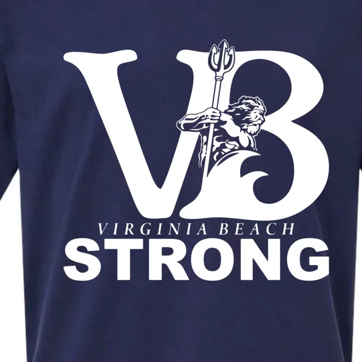 Vb Strong Virginia Beach Strong Sueded Cloud Jersey T-Shirt