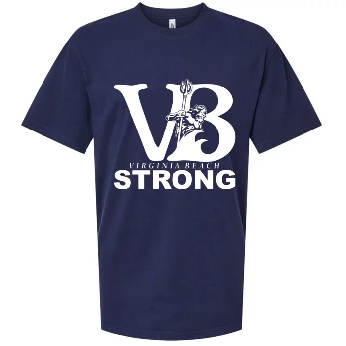 Vb Strong Virginia Beach Strong Sueded Cloud Jersey T-Shirt