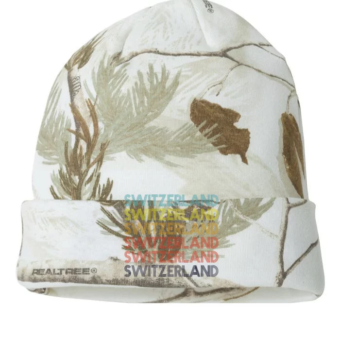 Vintage Switzerland Kati - 12in Camo Beanie