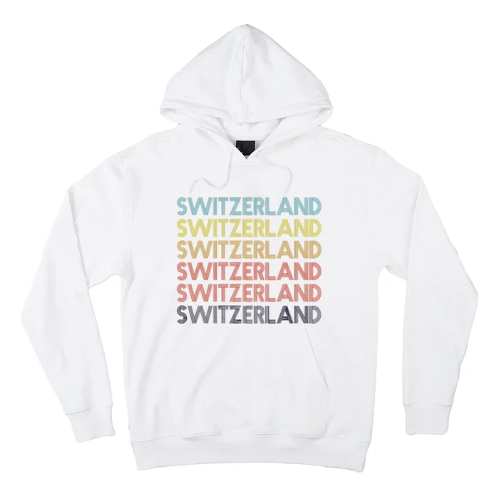 Vintage Switzerland Hoodie