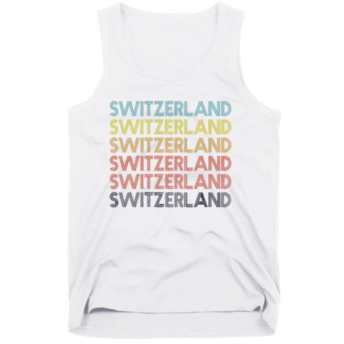 Vintage Switzerland Tank Top