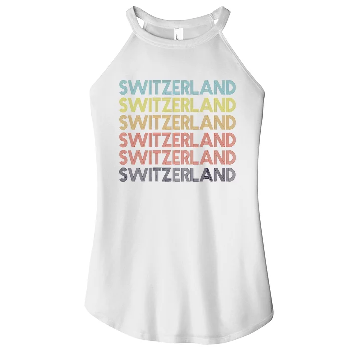 Vintage Switzerland Women’s Perfect Tri Rocker Tank