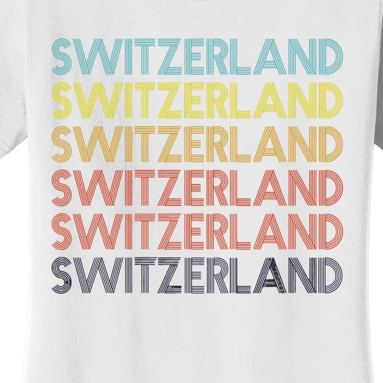 Vintage Switzerland Women's T-Shirt