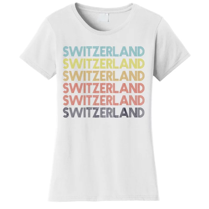 Vintage Switzerland Women's T-Shirt