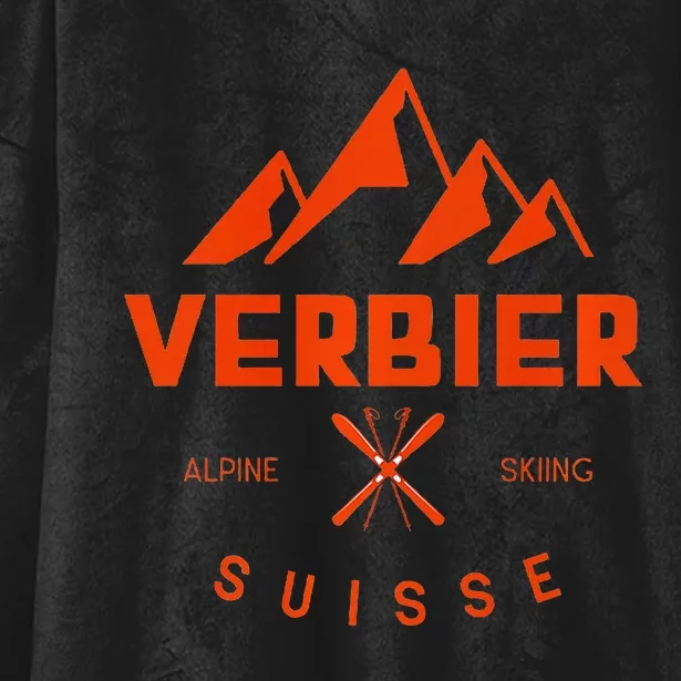 Verbier Suisse Hooded Wearable Blanket