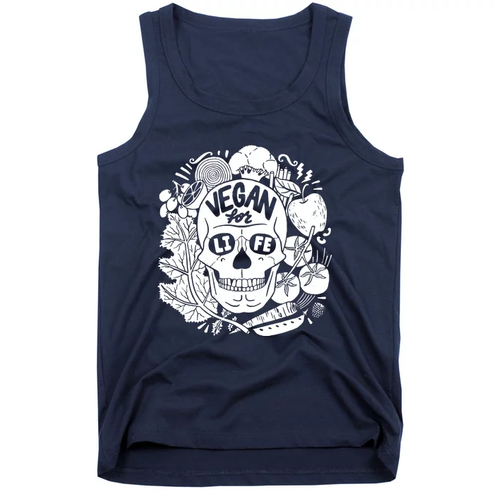 Vegan Skull Tank Top