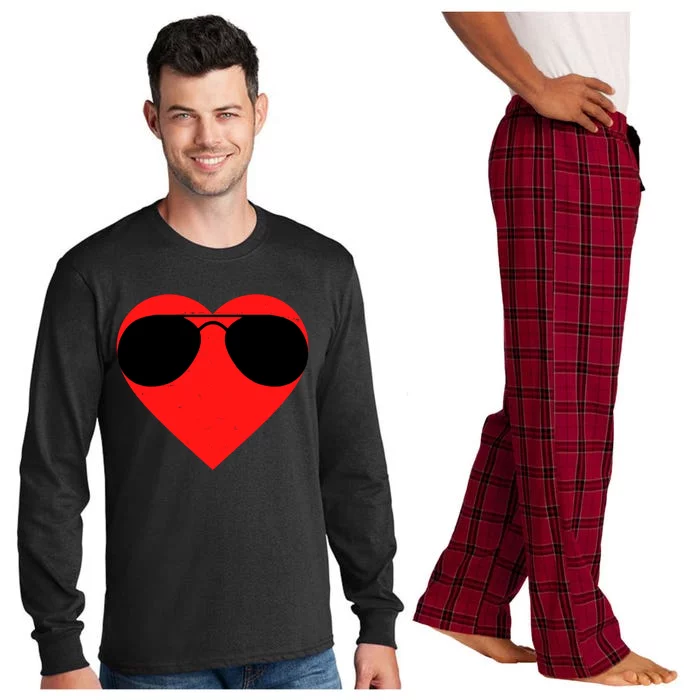 Valentines Shades Long Sleeve Pajama Set