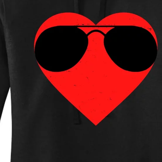 Valentines Shades Women's Pullover Hoodie