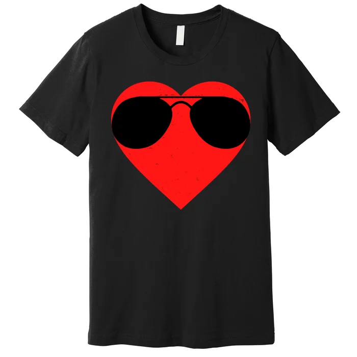 Valentines Shades Premium T-Shirt