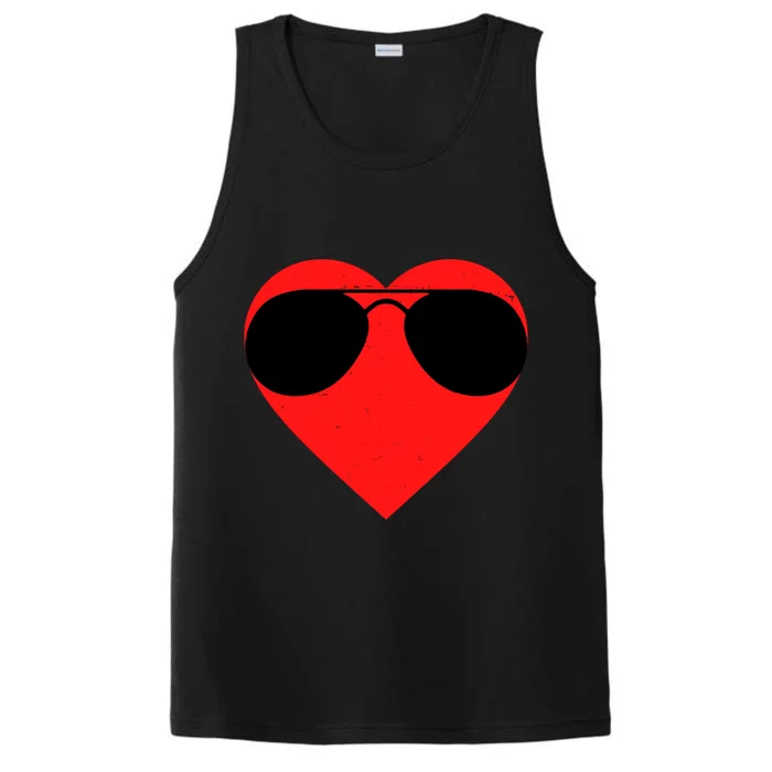 Valentines Shades Performance Tank