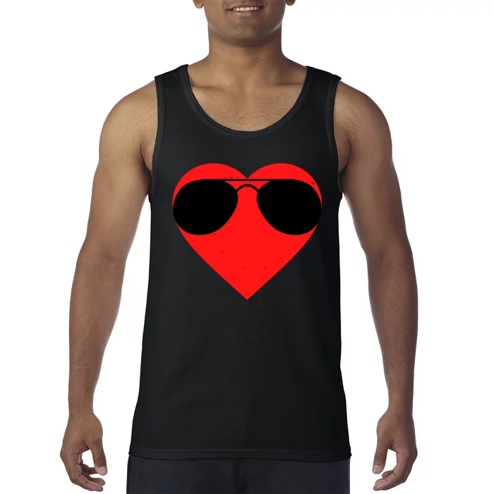 Valentines Shades Tank Top