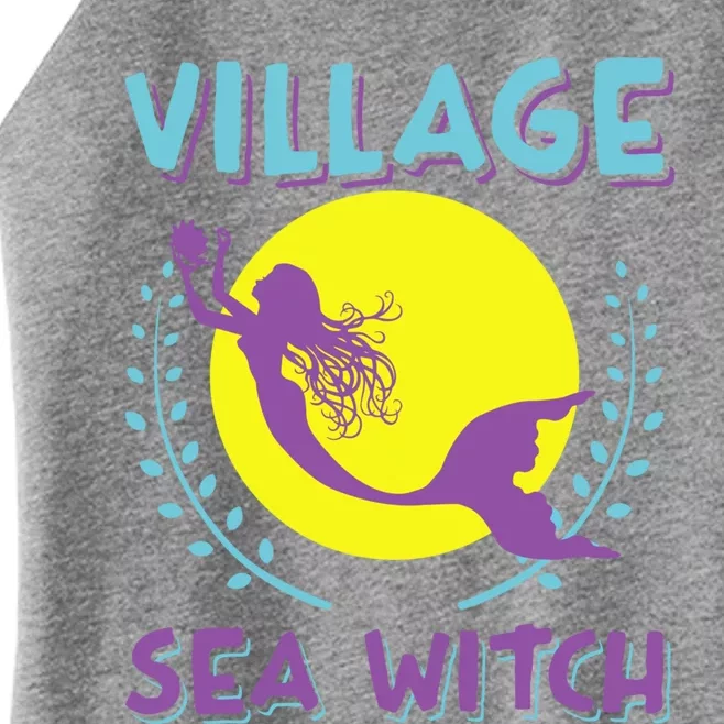 Village Sea Witch Mermaid Halloween Gift Women’s Perfect Tri Rocker Tank