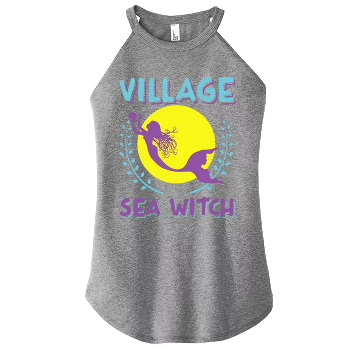 Village Sea Witch Mermaid Halloween Gift Women’s Perfect Tri Rocker Tank