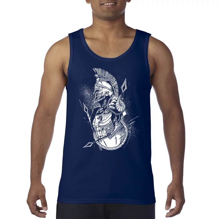 Vintage Spartan Warrior Tank Top