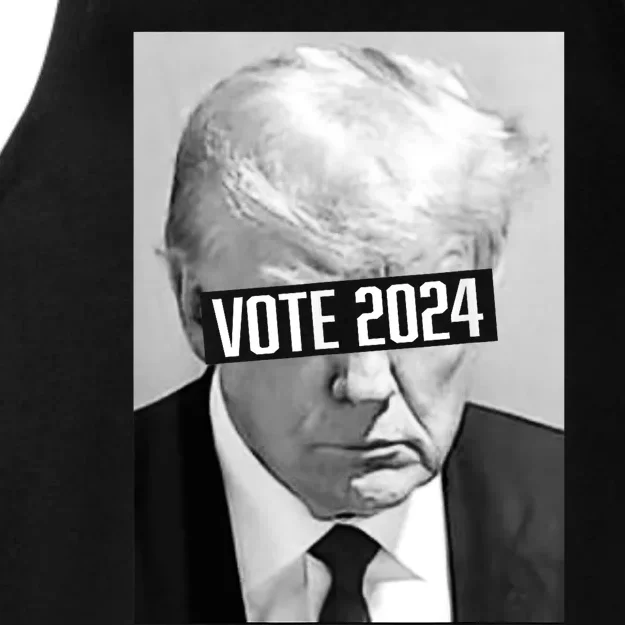 Vote Trump 2024 Mug Shot Trump Mug Shot Trump 24 Ladies Tri-Blend Wicking Tank