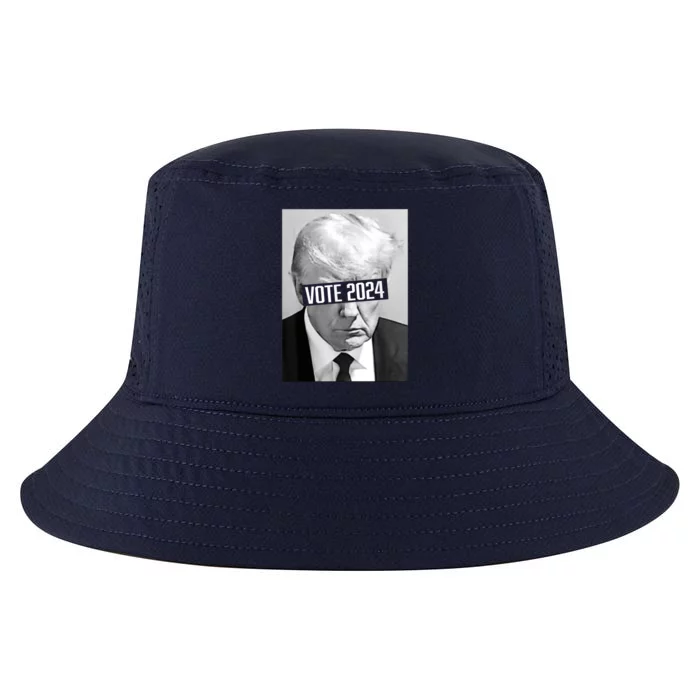 Vote Trump 2024 Mug Shot Trump Mug Shot Trump 24 Cool Comfort Performance Bucket Hat