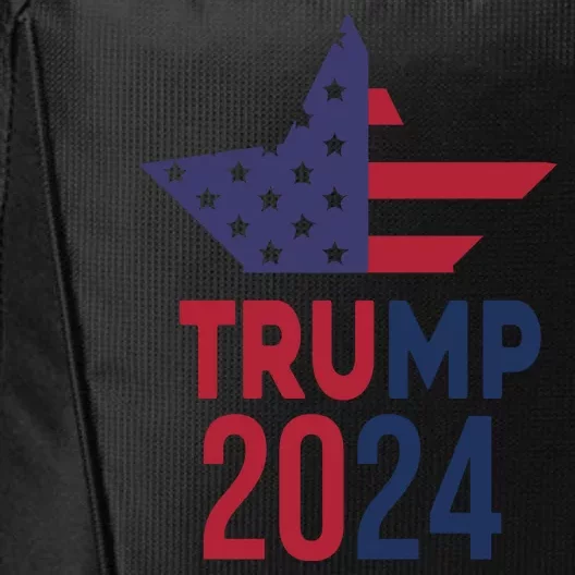 Vote Trump 2024 Usa Election City Backpack