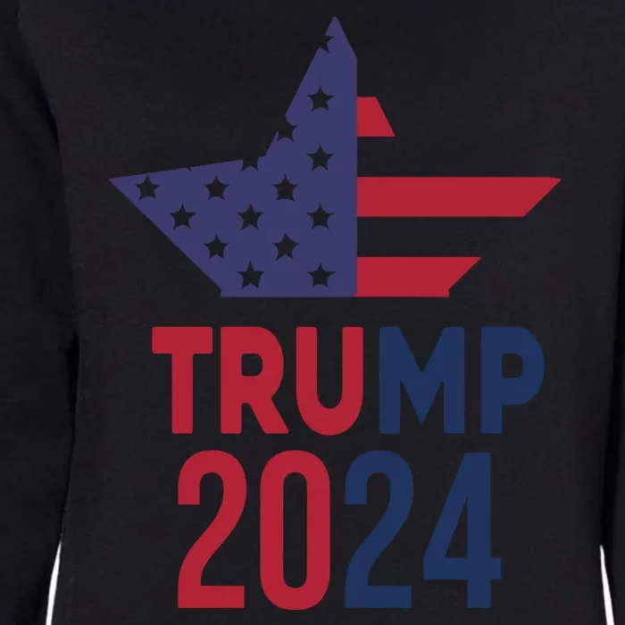 Vote Trump 2024 Usa Election Womens California Wash Sweatshirt