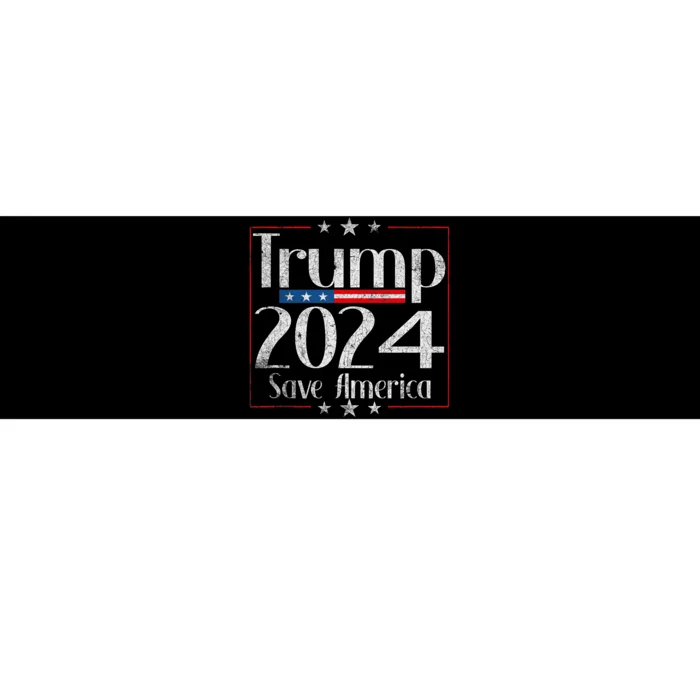 Vintage Trump 2024 Save America Vote Trump 2024 Bumper Sticker