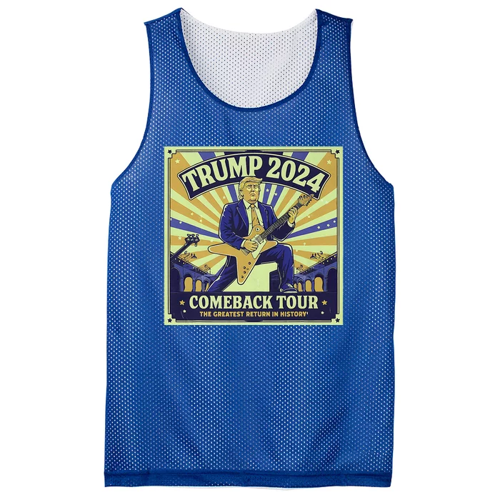 Victory Trump 2024 Story Celebrate Unbeatable Team Mesh Reversible Basketball Jersey Tank