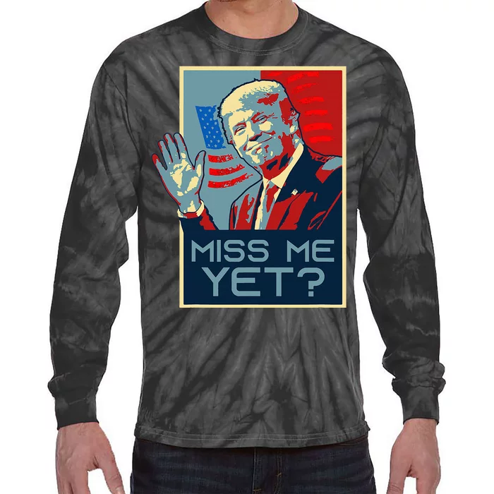 Vintage Trump 2024 IM Voting Convicted Felon Tie-Dye Long Sleeve Shirt