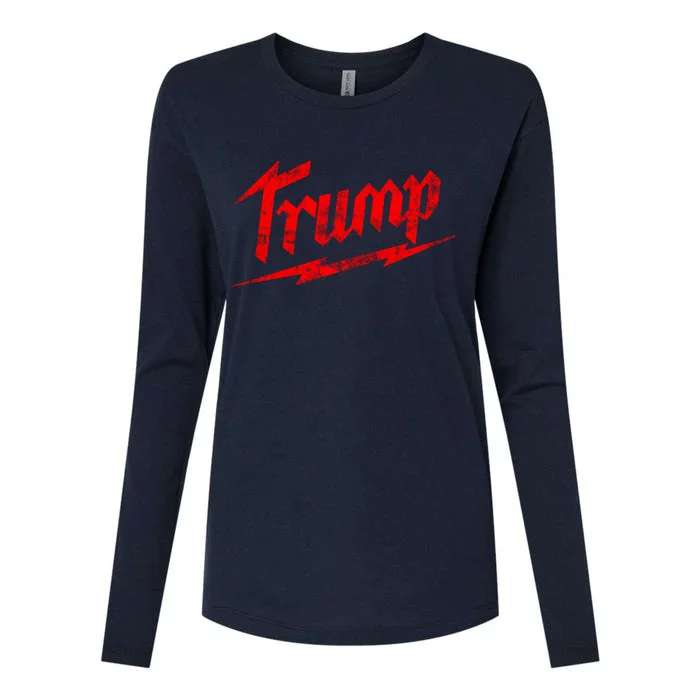 Vintage Trump 2024 Milwaukee Style Womens Cotton Relaxed Long Sleeve T-Shirt