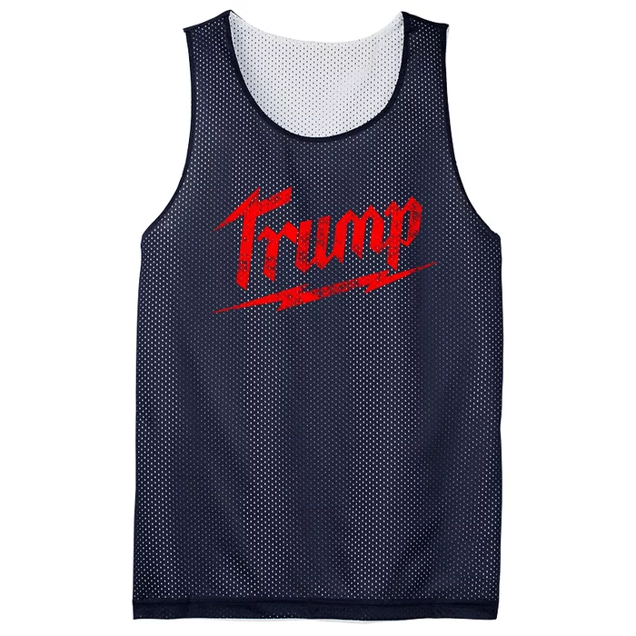 Vintage Trump 2024 Milwaukee Style Mesh Reversible Basketball Jersey Tank