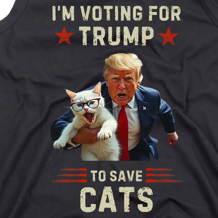 Vote Trump 2024 To Save Cats From Being Eaten Tank Top