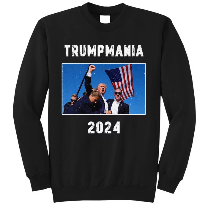 Vintage Trumpmania 2024 Tall Sweatshirt