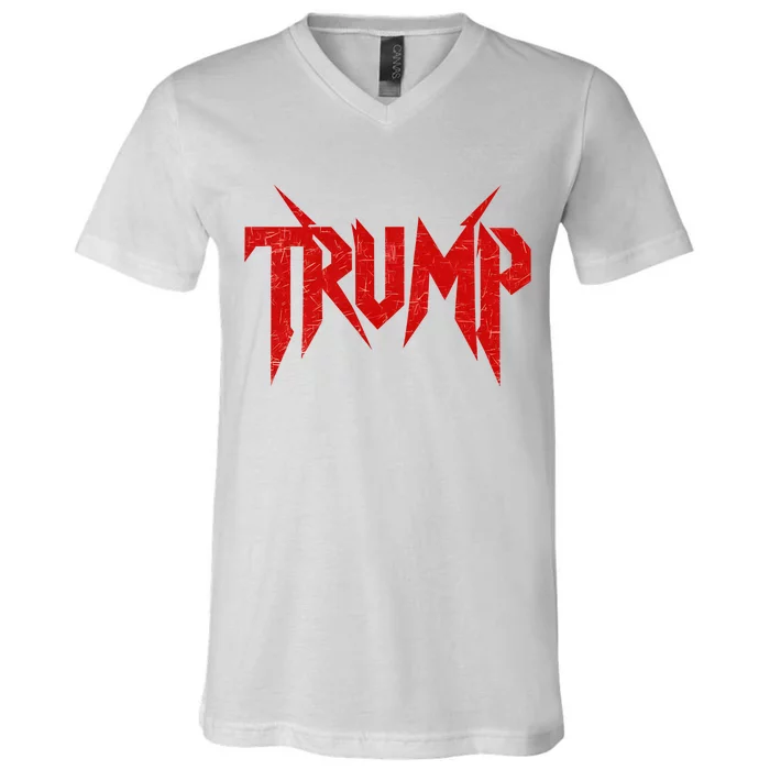 Vintage Trump 2024 Milwaukee Style V-Neck T-Shirt