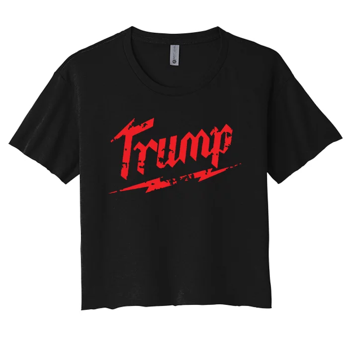 Vintage Trump 2024 Milwaukee Style Women's Crop Top Tee