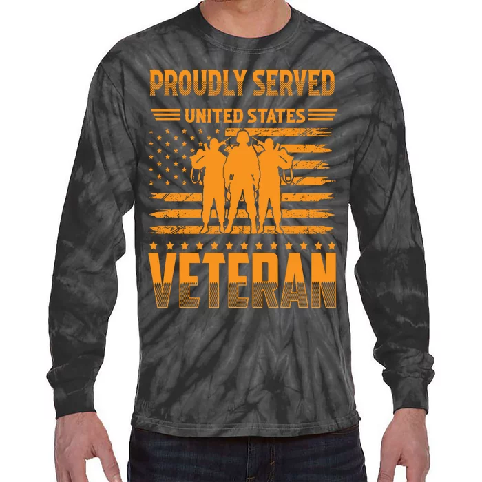 Veteran T 2023 Tie-Dye Long Sleeve Shirt