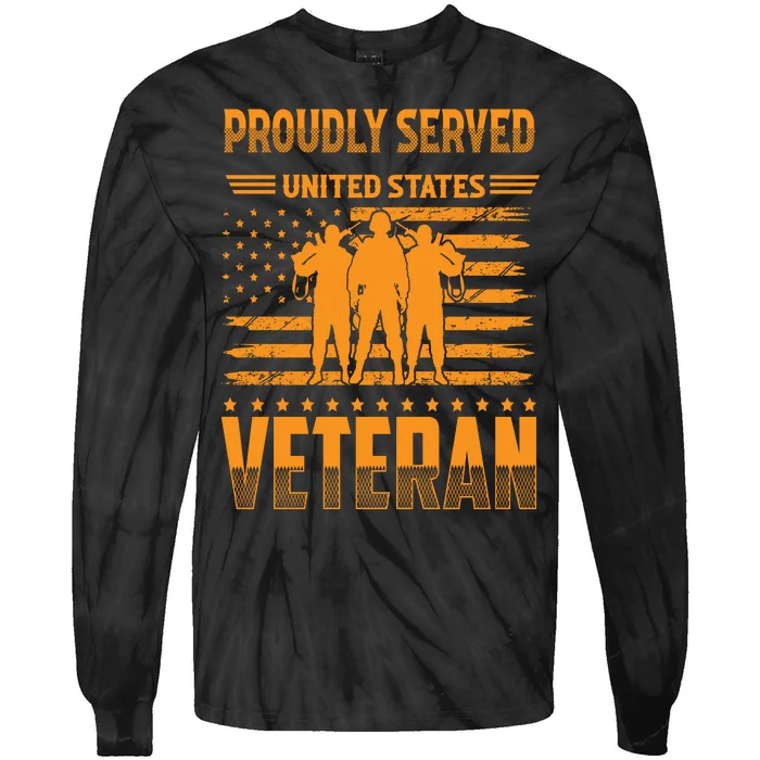 Veteran T 2023 Tie-Dye Long Sleeve Shirt