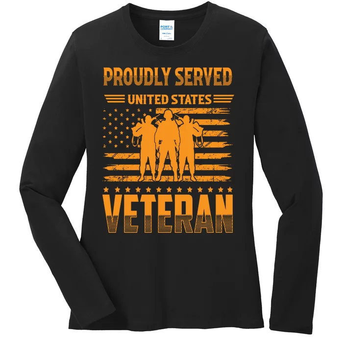 Veteran T 2023 Ladies Long Sleeve Shirt