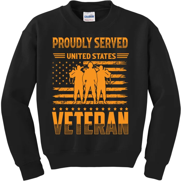 Veteran T 2023 Kids Sweatshirt